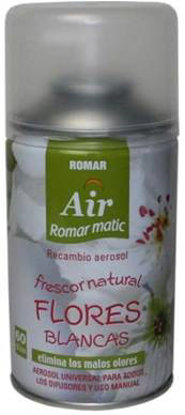 Picture of Ambientador Romar Flores Brancas Recarga 250Ml