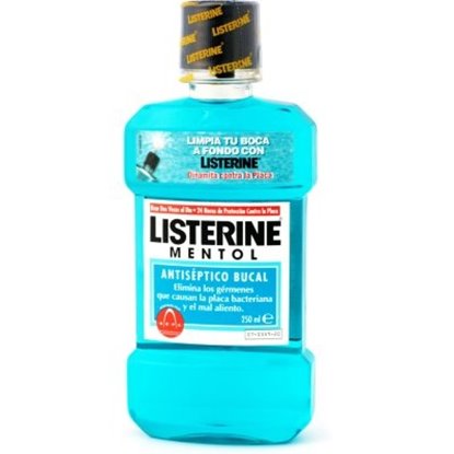 Picture of Elixir Listerine Mentol 250Ml