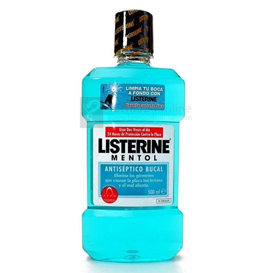 Picture of Elixir Listerine Mentol 500Ml