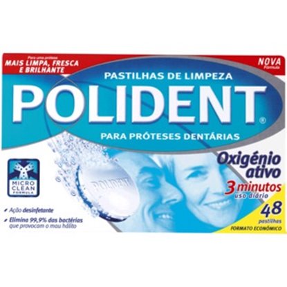 Picture of Pastilhas Polident 48 Unid