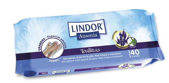 Picture of Toalhitas Adulto Lindor 40 Unid