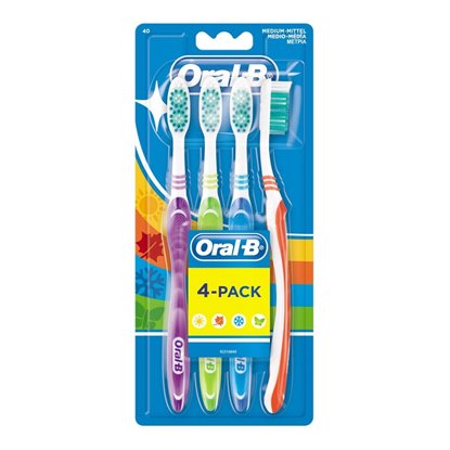 Picture of Escova Dentrifica Oral B 123 Shiny 4Un