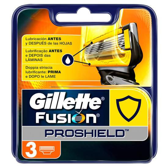 Picture of Lâminas Gillette Fusion Proshield 3 Unidades