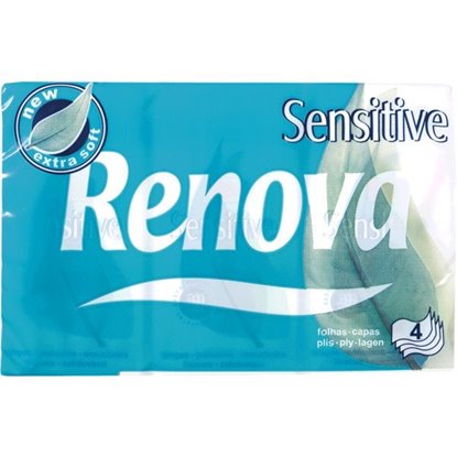 Picture of Lencos Renova Sensiteve Branco Pack 6