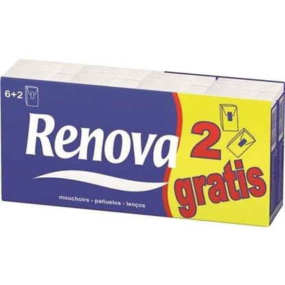 Picture of Lencos Renova Branco Pack 6+2