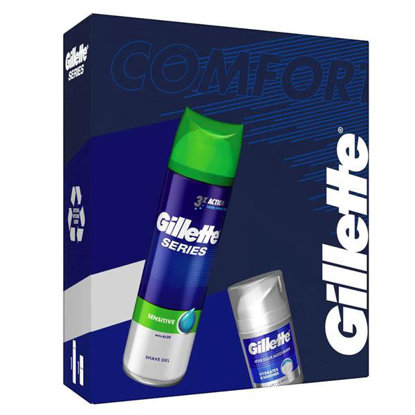Picture of Conjunto Gillette Series Gel de Barbear 250ml + After Shave Series
