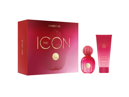 Picture of Conjunto Banderas Women The Icon H2 EDT 50ml + Body Lotion 75ml