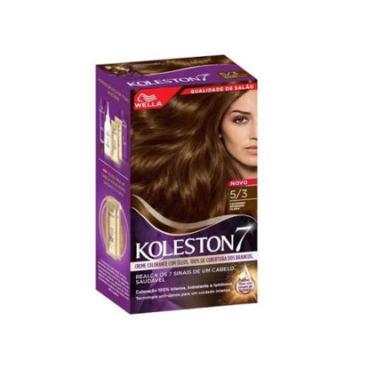 Picture of Coloração Koleston Wella 53 Castanho Dourado