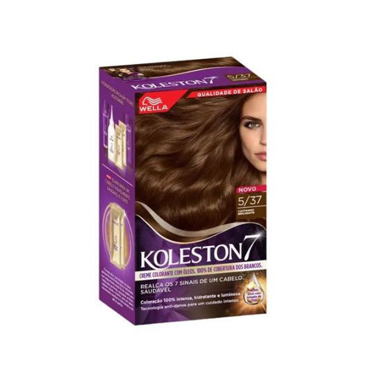 Picture of Coloração Koleston Wella 537 Castanho Sensual