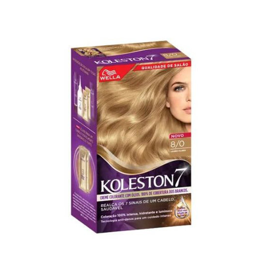 Picture of Coloração Koleston Wella 80 Louro Claro