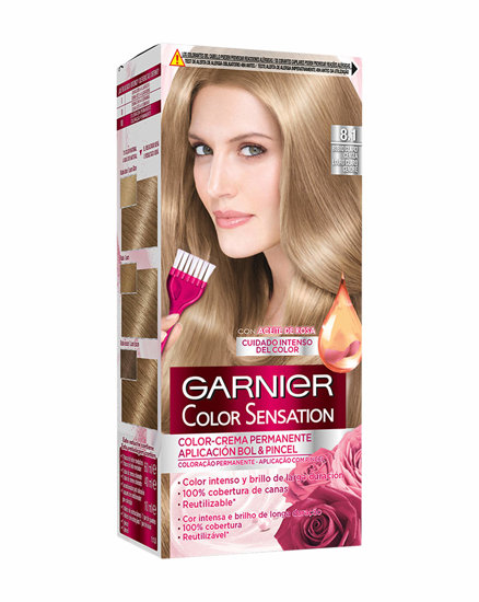 Picture of Color Sensation Garnier 81 Louro Claro Cinza